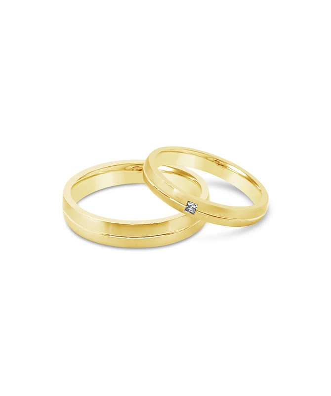 Crazy in Love zlatno vjenčano prstenje