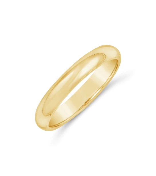 Love You zlatni vjenčani prsten