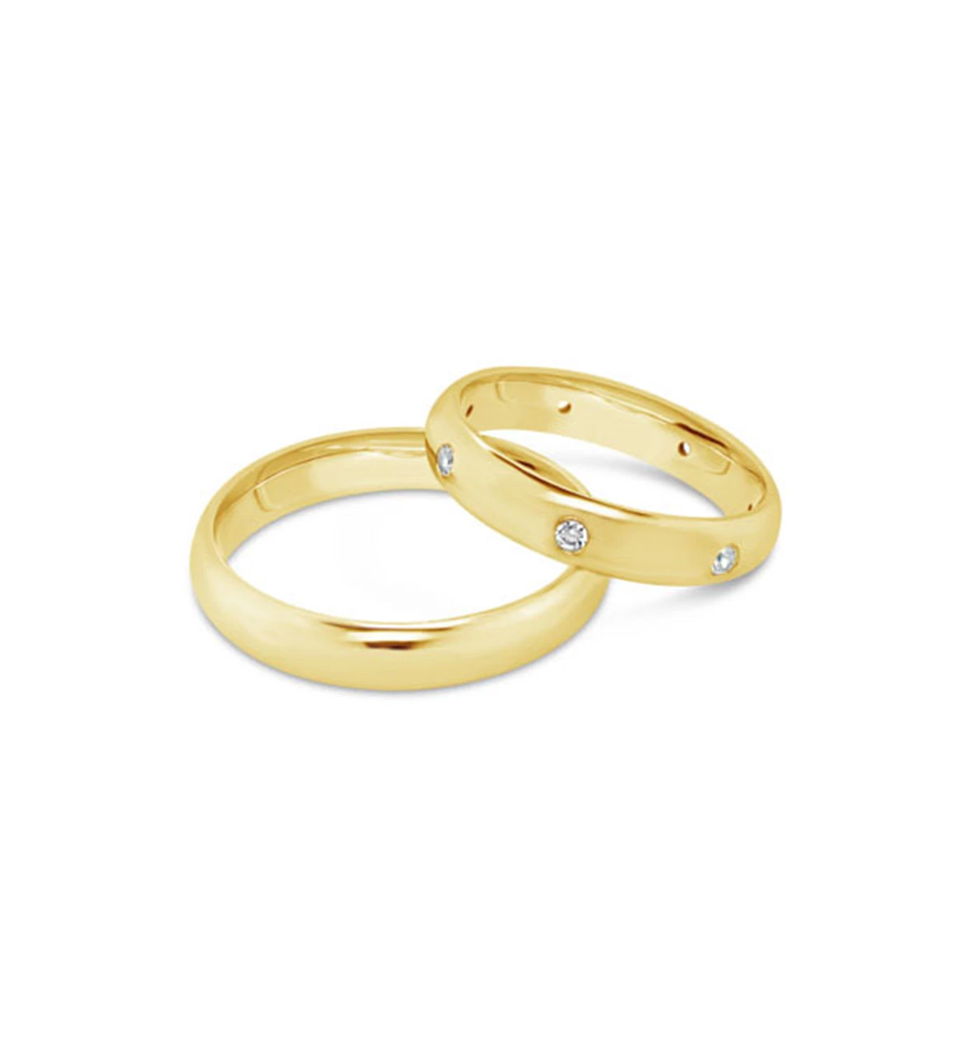 My Life zlatno vjenčano prstenje
