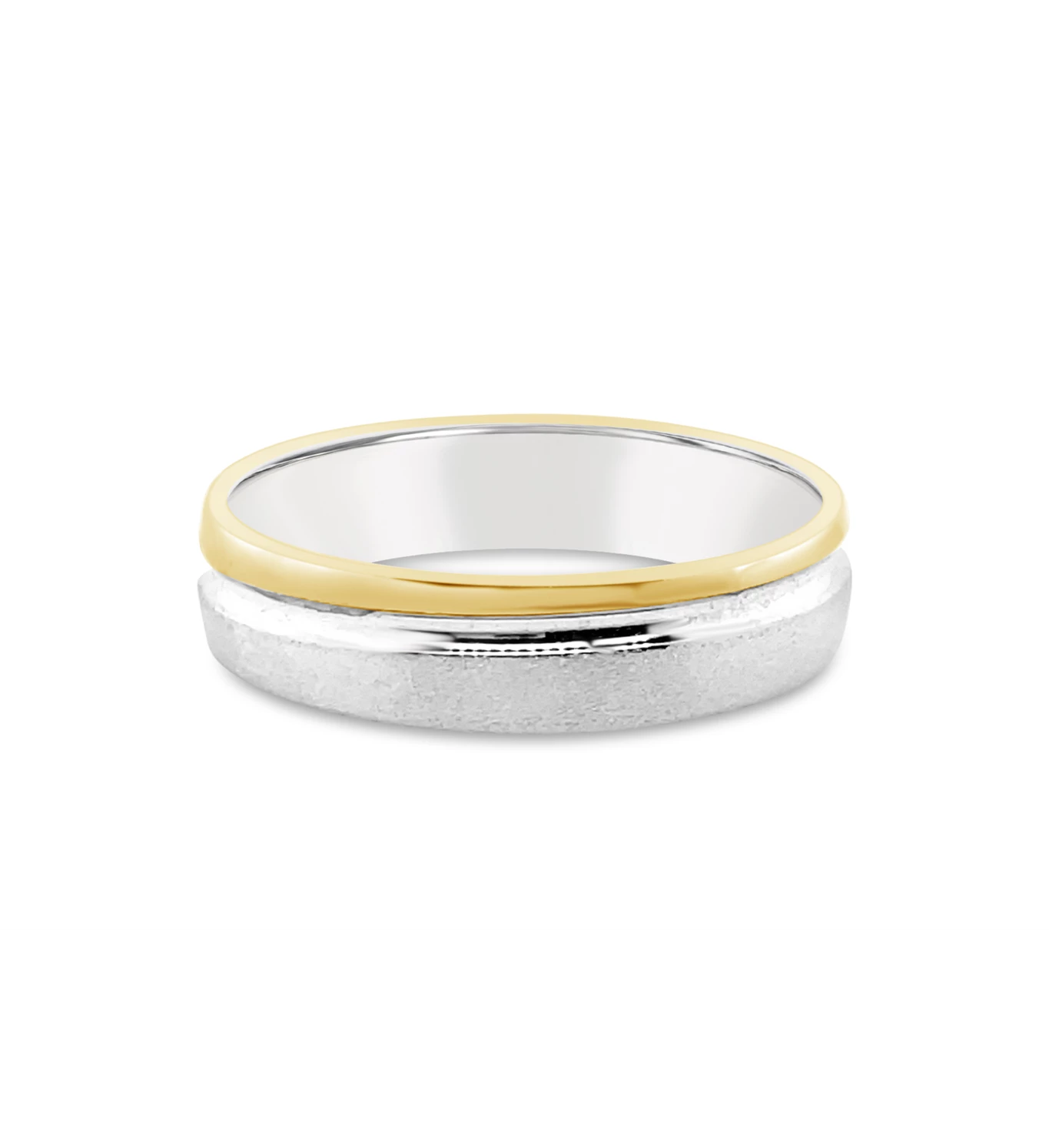 Just Married zlatni vjenčani prsten