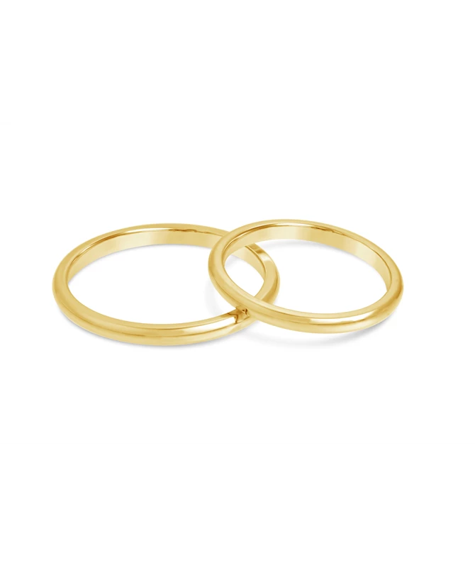 All of You zlatno vjenčano prstenje