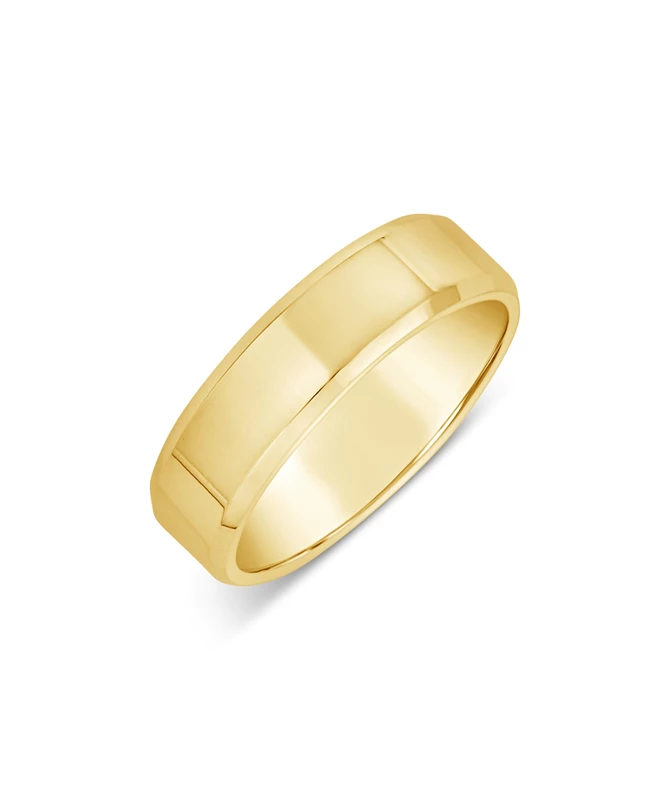 Definite zlatni vjenčani prsten
