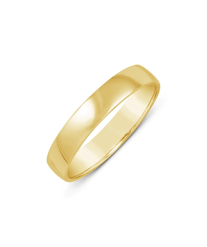 XOXO zlatni vjenčani prsten