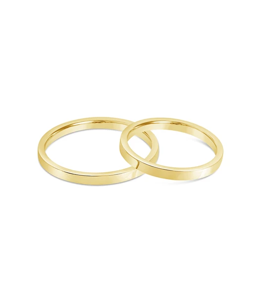 Amour zlatno vjenčano prstenje