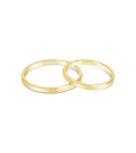 Bond zlatno vjenčano prstenje