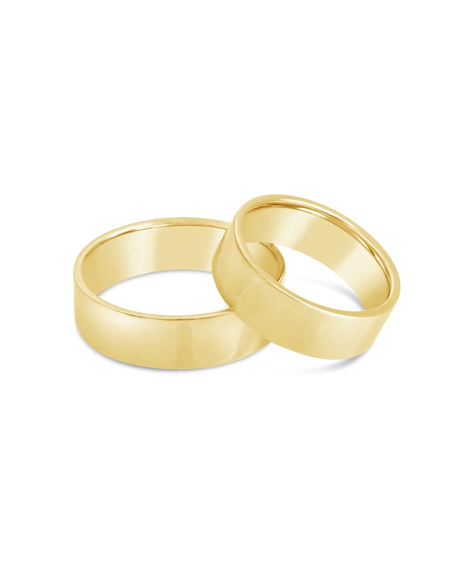 Right Time zlatno vjenčano prstenje