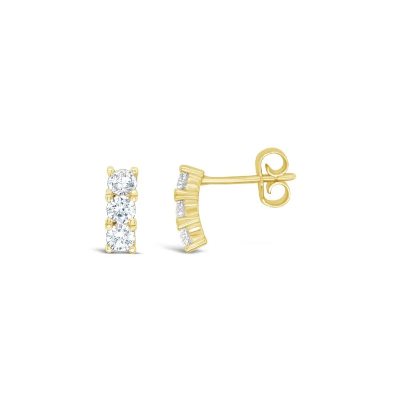 Pure Harmony zlatne naušnice