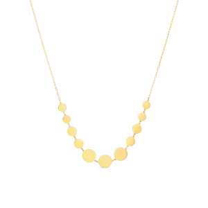 Circle Charms zlatna ogrlica