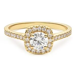 Amour zlatni zaručnički prsten s dijamantima 0.66 - 0.75 ct