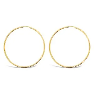Loops Simple zlatne naušnice