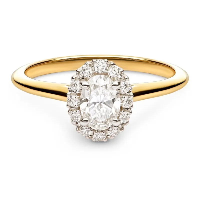 zlatni zaručnički prsten