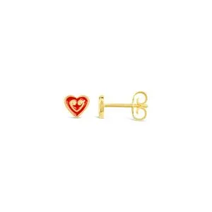 Licitar Hearts Mini zlatne naušnice