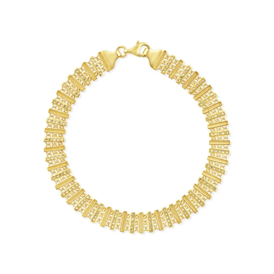 Golden Elegance zlatna narukvica