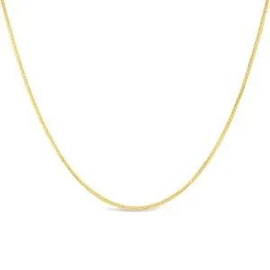 Rope Thin zlatni lančić