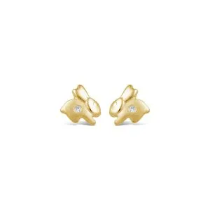 Bunnies zlatne naušnice