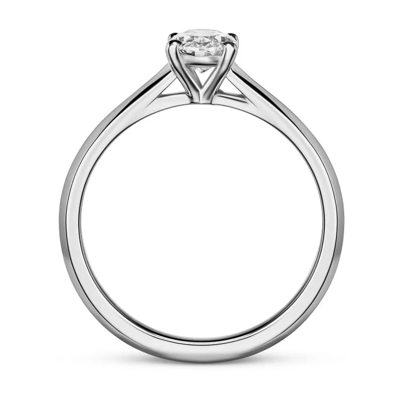 Answer of Love zlatni zaručnički prsten s dijamantom 0.68 - 0.77 ct