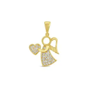 Heavenly Love zlatni privjesak