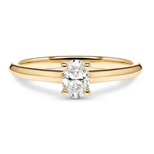 Answer of Love zlatni zaručnički prsten s dijamantom 0.28 - 0.37 ct