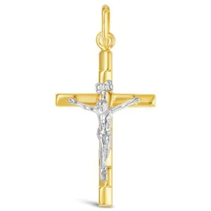 Cross of Love zlatni privjesak
