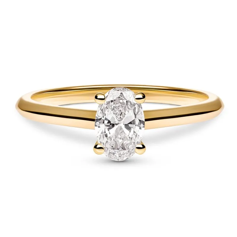 Answer of Love zlatni zaručnički prsten s dijamantom 0.48 - 0.57 ct