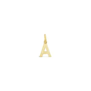 Letter zlatni privjesak