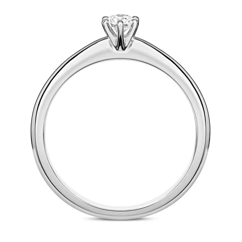 Forevermore zlatni zaručnički prsten s dijamantom 0.13 - 0.17 ct