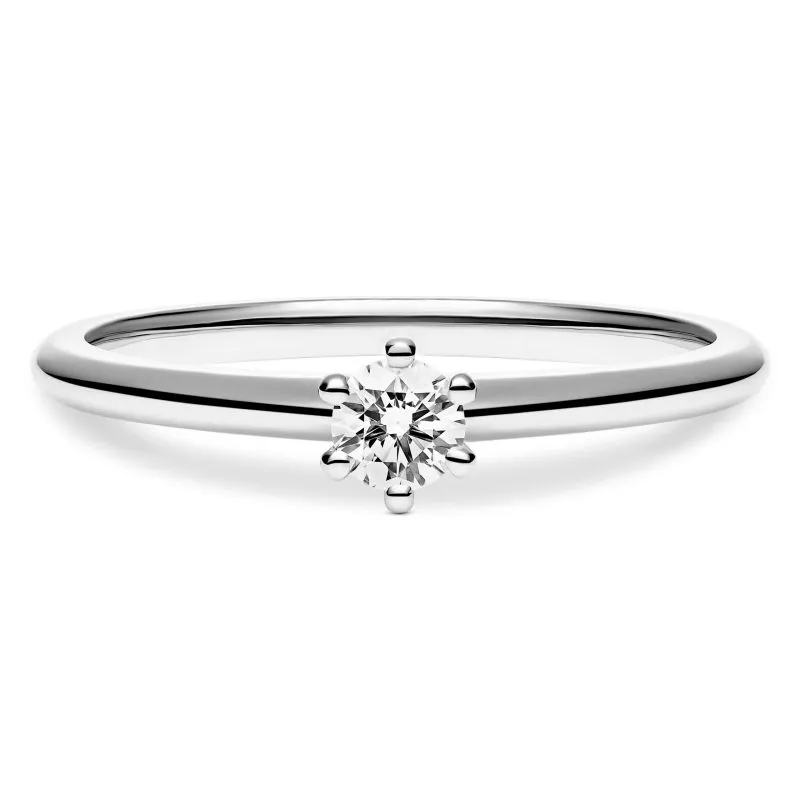 Forevermore zlatni zaručnički prsten s dijamantom 0.13 - 0.17 ct