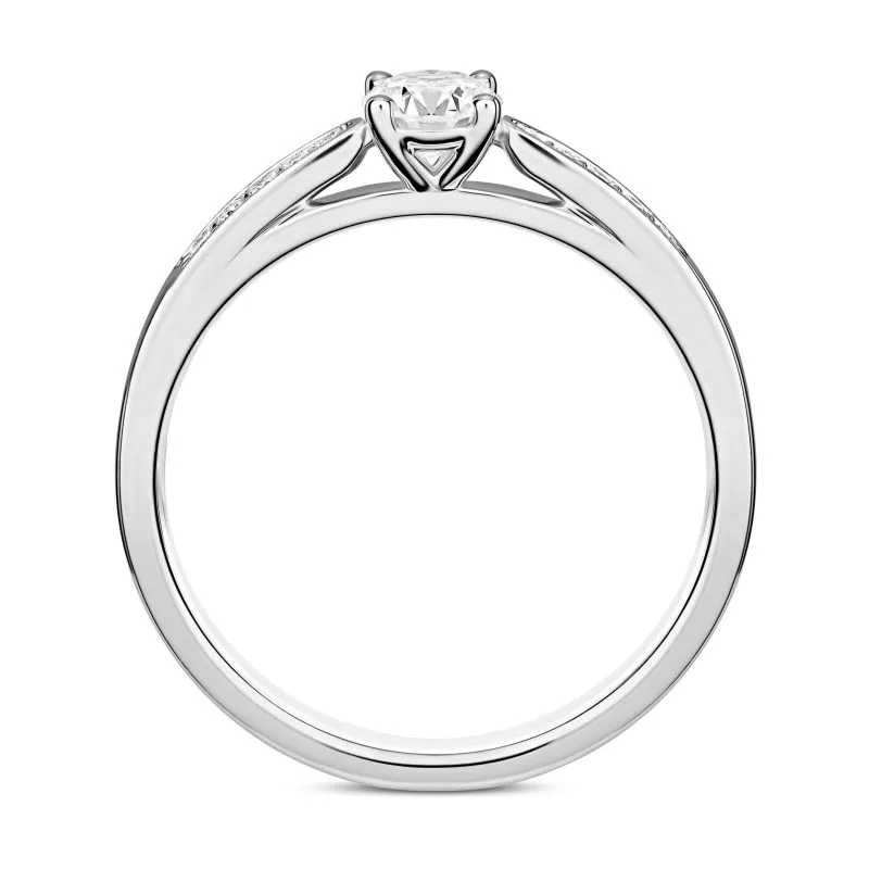 Eternal Luminary zlatni zaručnički prsten 0.34 - 0.43 ct