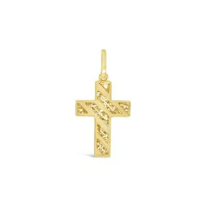Faith Glow zlatni privjesak