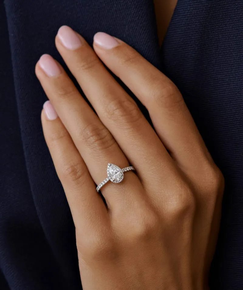 Everlasting Grace zlatni prsten s dijamantima 0.68 - 0.77 ct