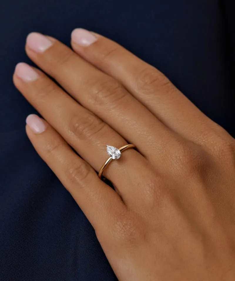 Precious Promise zlatni prsten s dijamantom 0.48 - 0.57 ct