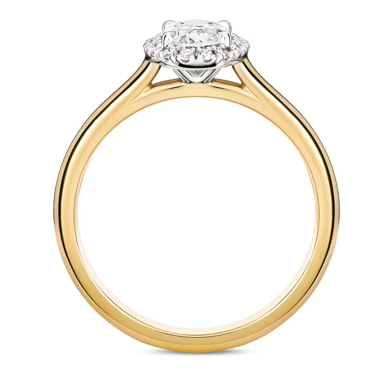 Enchante zlatni zaručnički prsten s dijamantom 0.78 - 0.87 ct