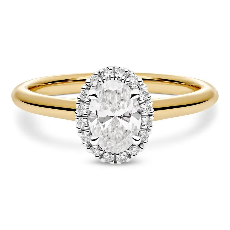 Enchante zlatni zaručnički prsten s dijamantom 0.78 - 0.87 ct