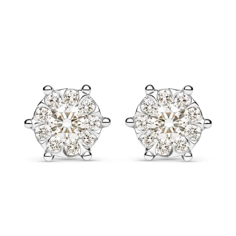 Celestial Grace zlatne naušnice s dijamantima 0.65 - 0.74 ct