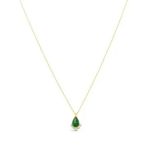 Green Drop zlatna ogrlica